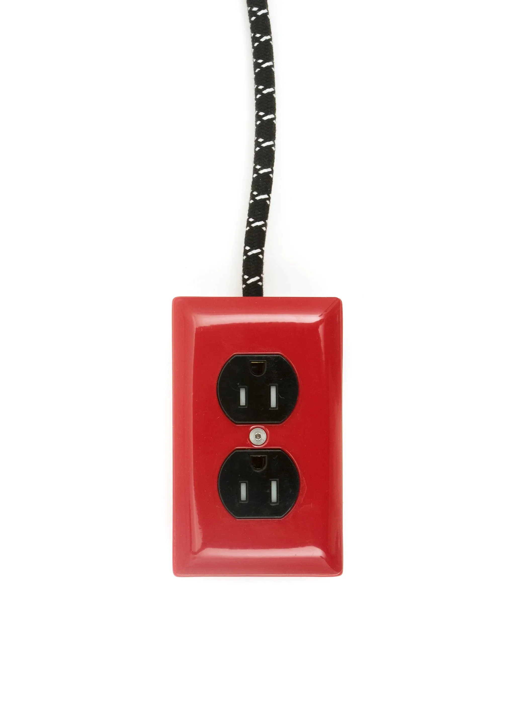 Extō in BOTTLE ROCKET RED w/ Black & White X Cord