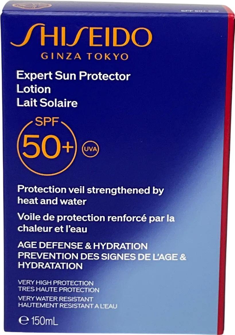 Shiseido Expert Sun Protector Face And Body Lotion Spf50  150ml