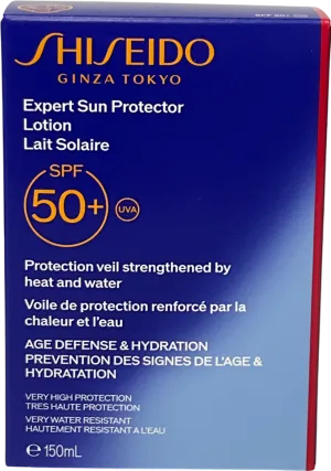 Shiseido Expert Sun Protector Face And Body Lotion Spf50  150ml
