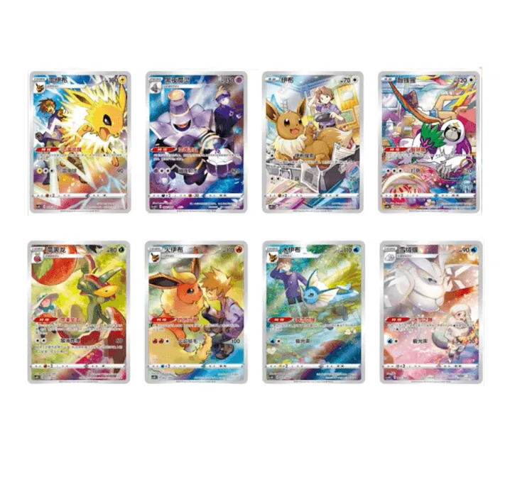 Simplified Chinese Pokemon Eevee Heroes Blind Box