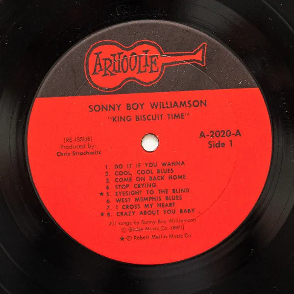 Sonny Boy Williamson  - King Biscuit Time - Very Good Plus (VG )