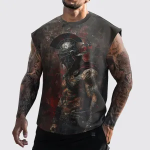 Warrior 3D Cut-Off Tank- AA05885