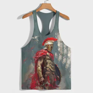 Warrior Spirit 3D Racerback Tank Top- AA05253