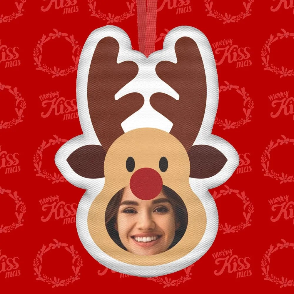Xmas Suprise Gifts Christmas Photo Hanging Decorations Blind Box Custom Face Christmas Hanging Ornaments