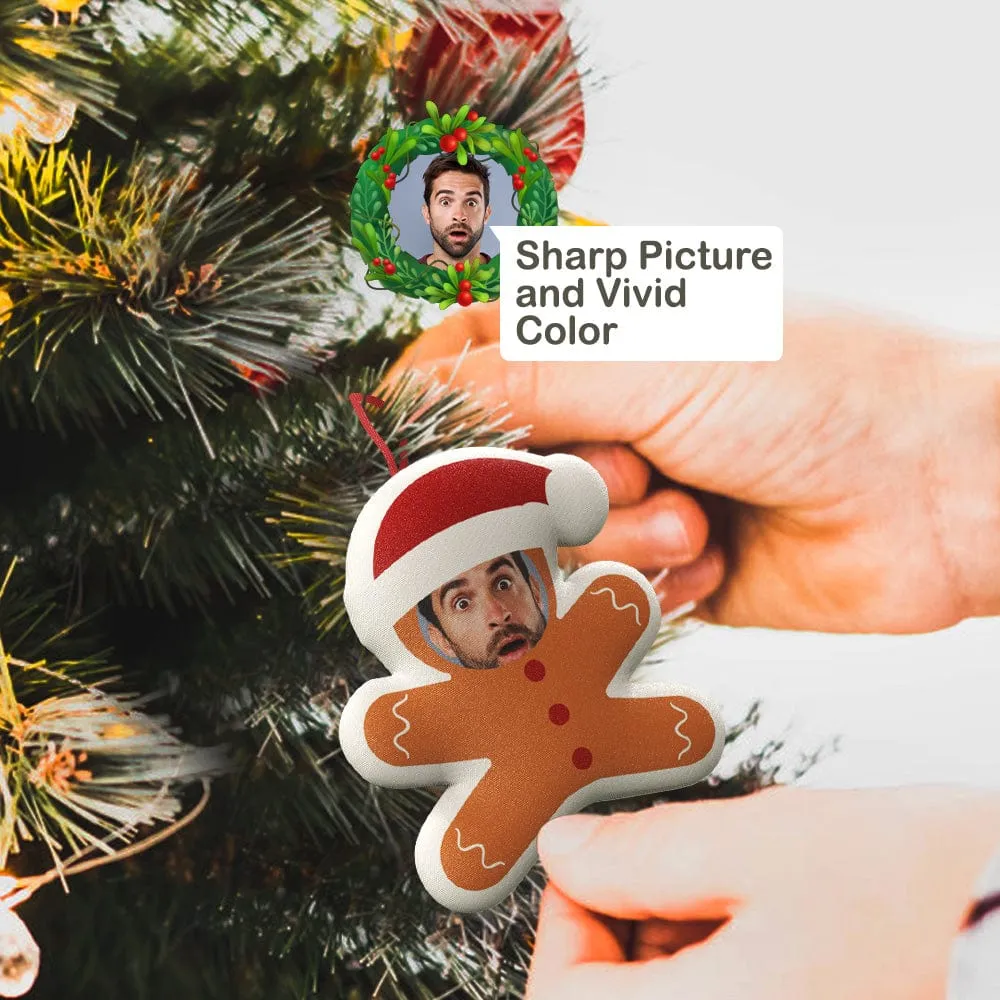 Xmas Suprise Gifts Christmas Photo Hanging Decorations Blind Box Custom Face Christmas Hanging Ornaments